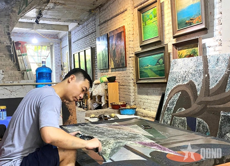 Nối tiếp nghề sơn mài bằng sáng tạo mới